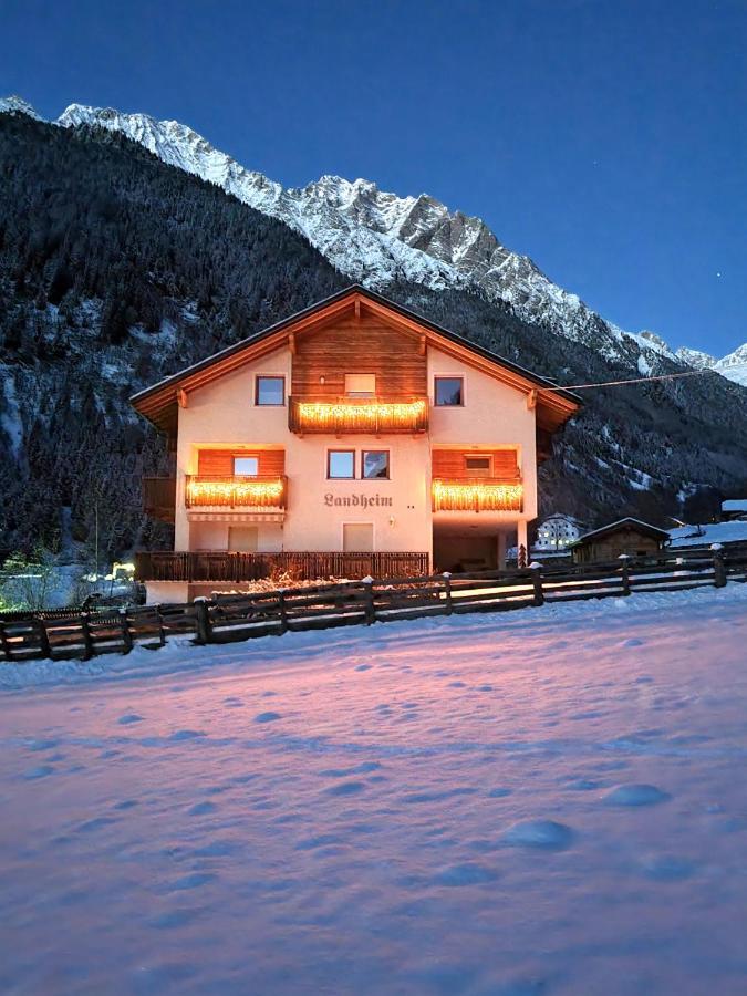 Apartments Nature Apis Landheim Anterselva di Mezzo Exterior photo