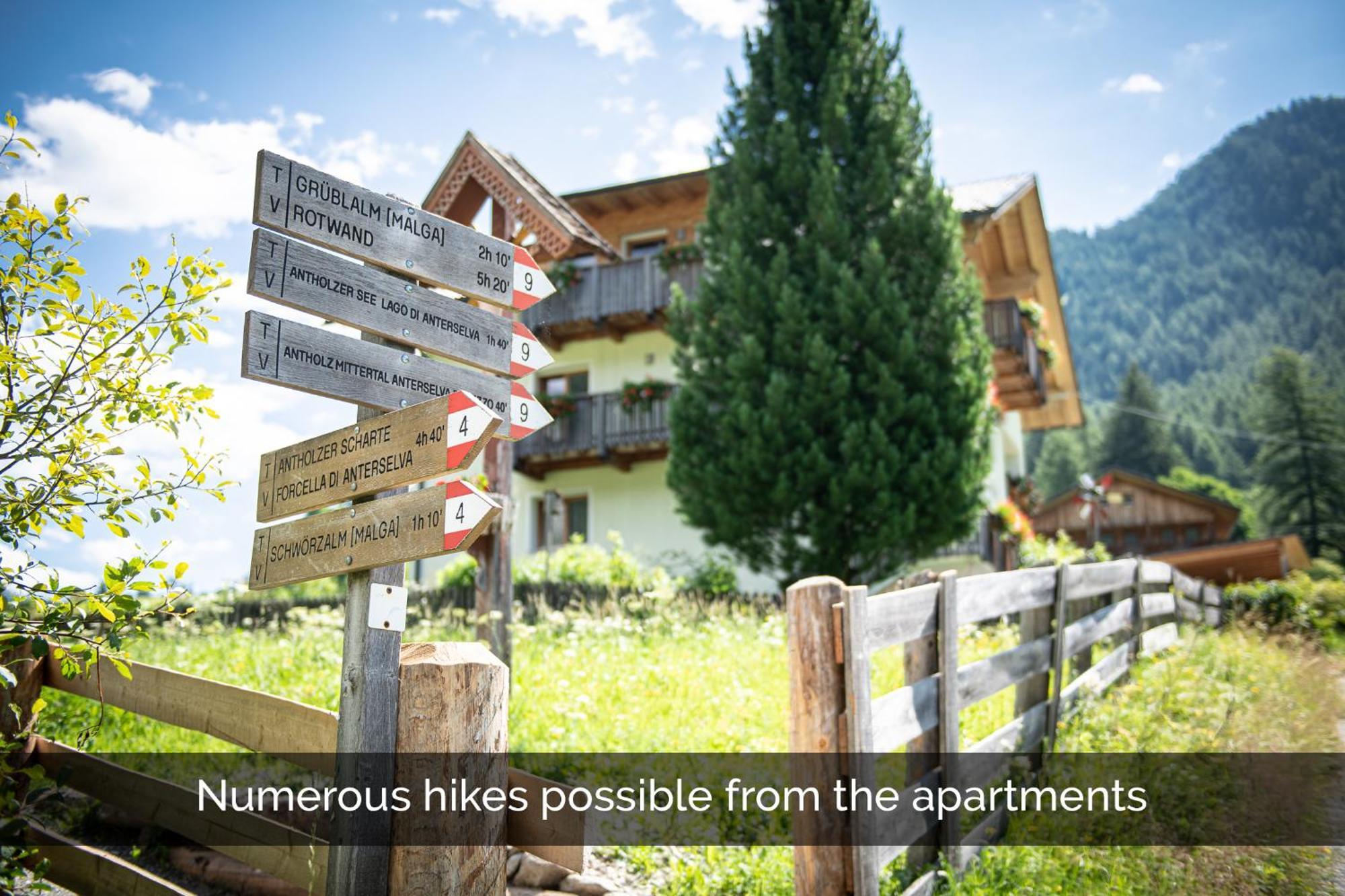 Apartments Nature Apis Landheim Anterselva di Mezzo Exterior photo